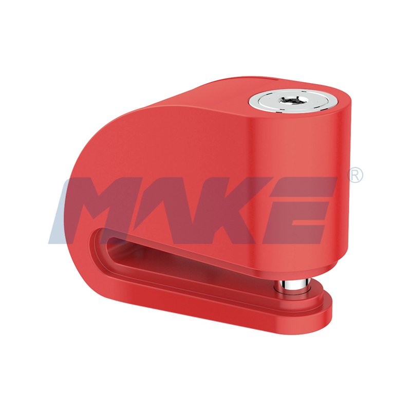 MK619 Motorcycle Anti Theft Bike E-bike Lock Push-Down Locking Mechanism Disk Brake Alarm Disc Lock Braking System