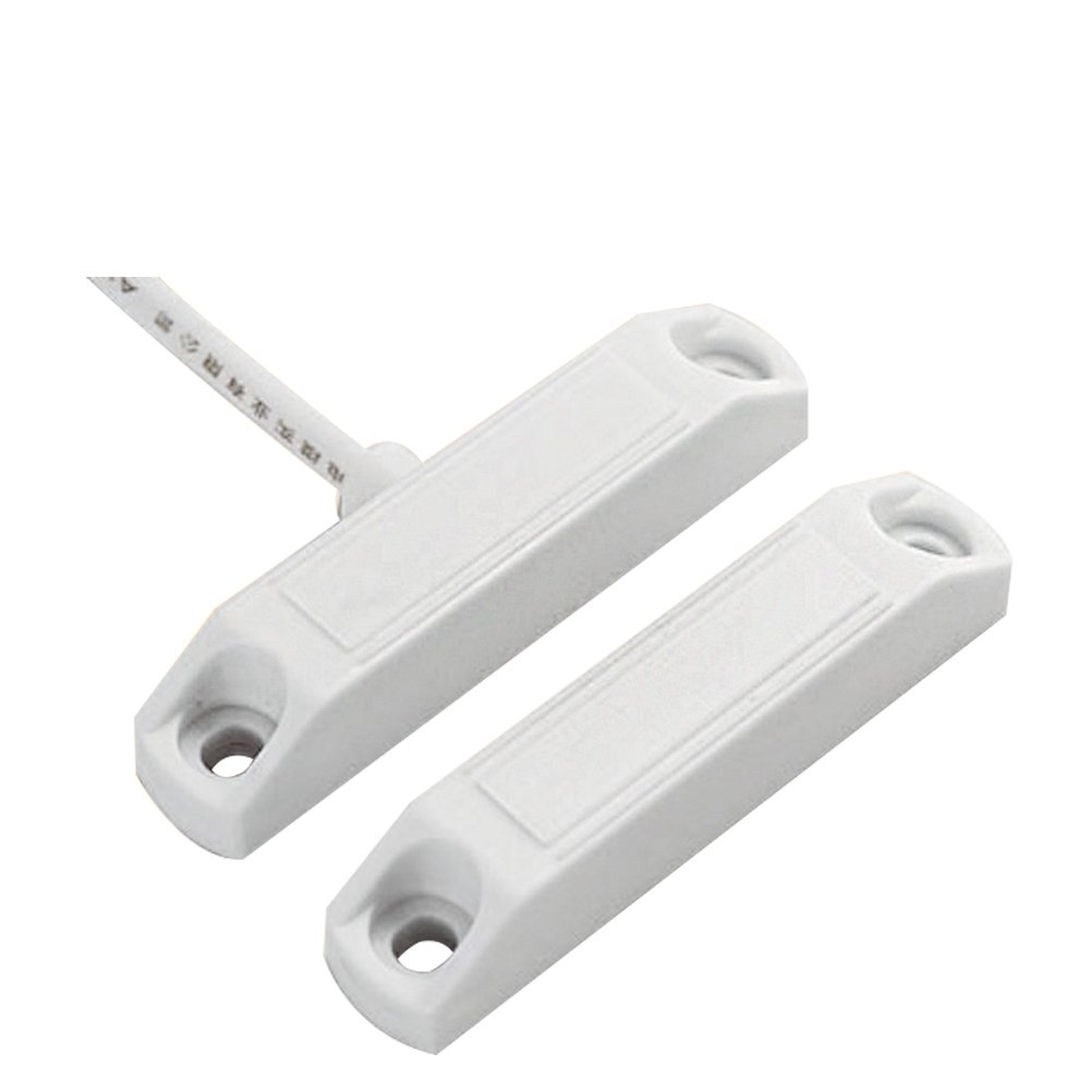 Smart Home Magnetic Door Sensor Connectivity ABS Battery Motion Detection Indoor Security System Compatible