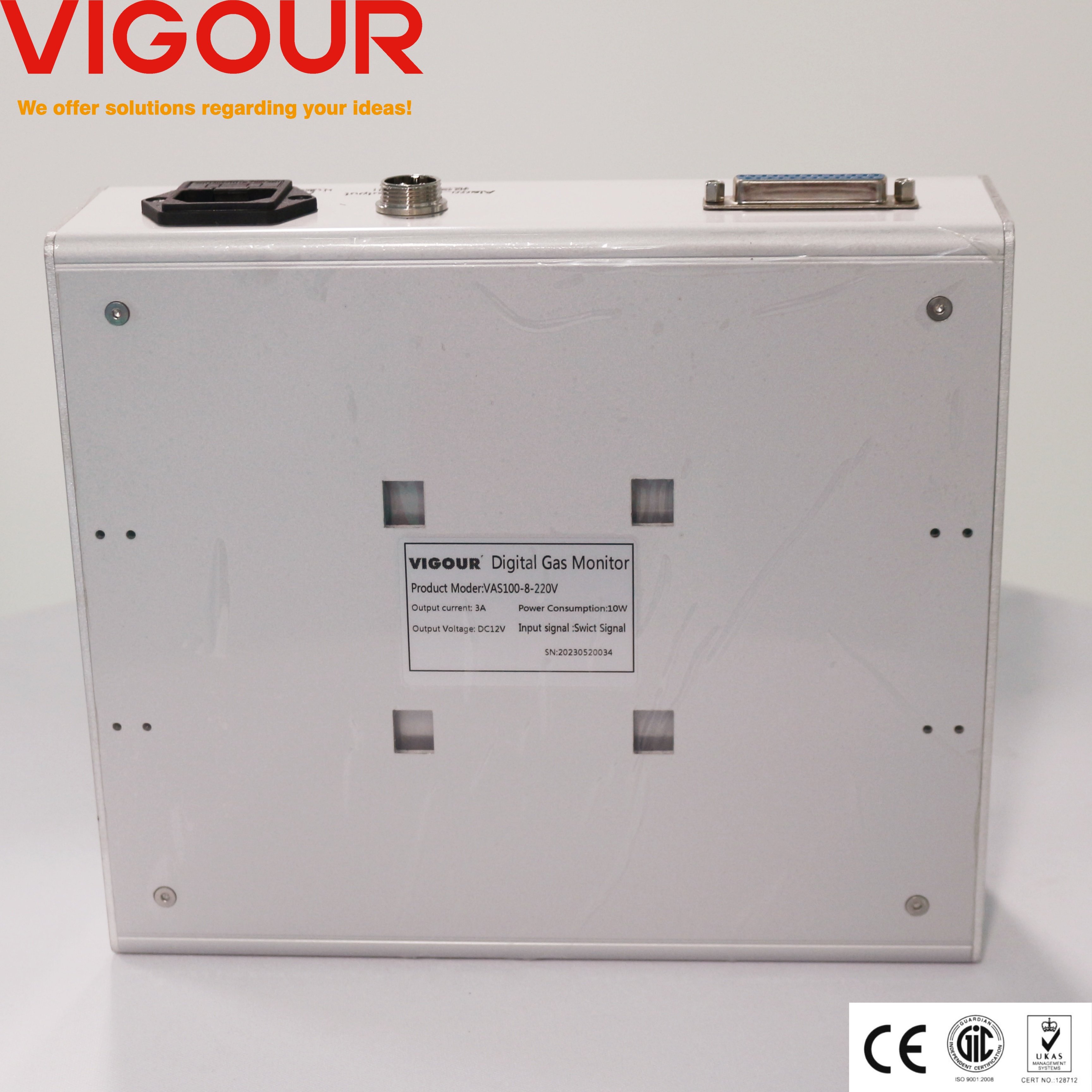 Acooustic Manual Power Wall-Mounted Alarm System with Aluminum Housing for Gate Valves General Application