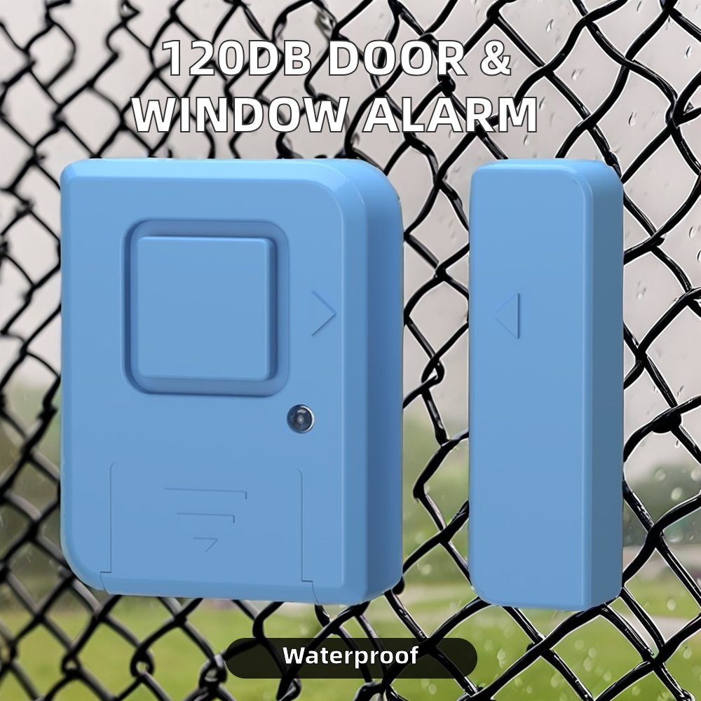 120DB Siren Sound Alarm Safety Magnetic Door Sensor Widely Used for Home Shop Office Security Protection Made of Metal