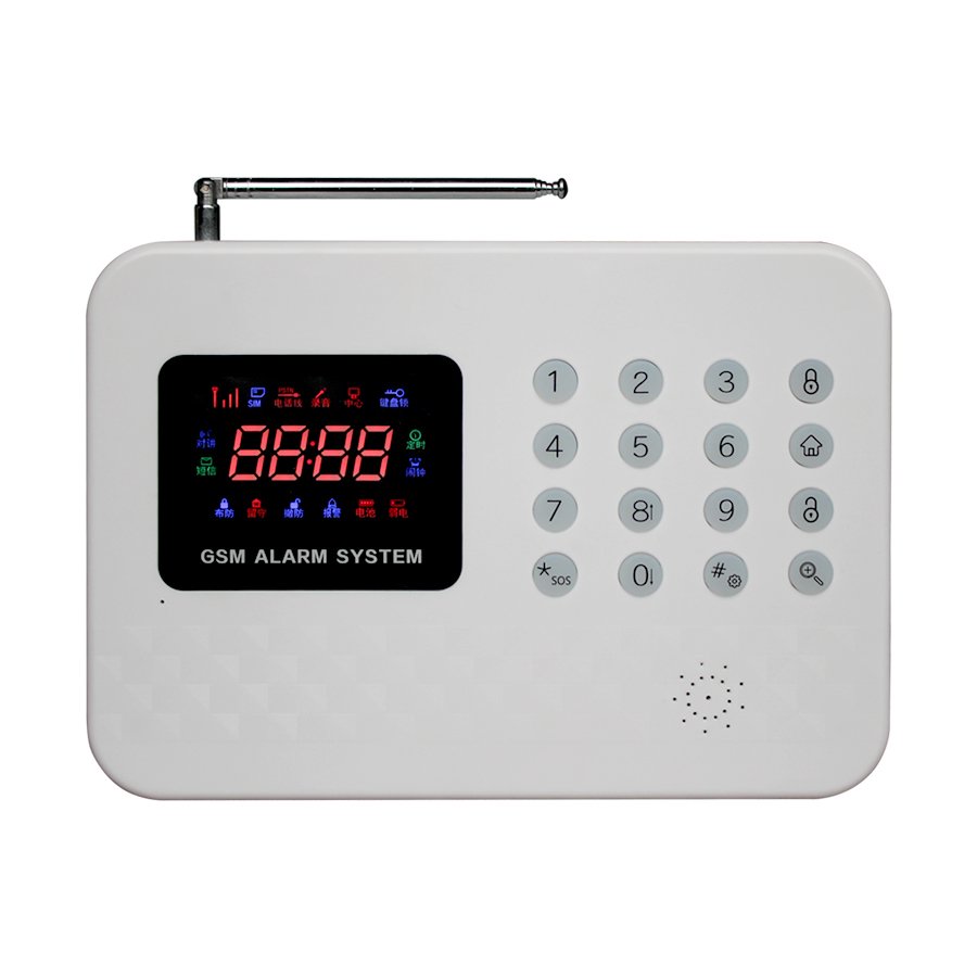 WIFI/GSM/3G/GPRS Smart Digital colorful display GSM manual alarm system UM-G61