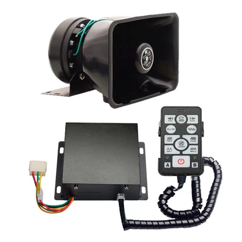 200W High-Power Standalone Jammer Siren Speaker for Security System and Alarm Systems
