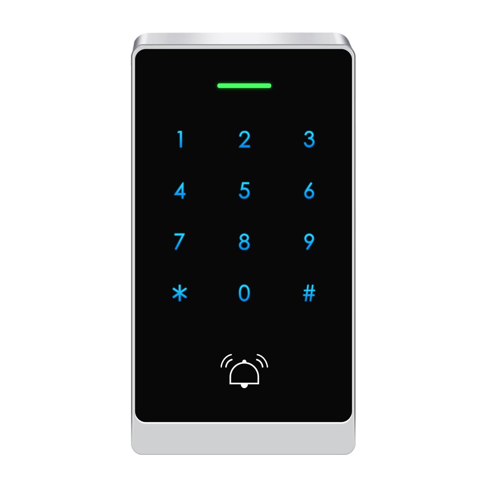 IP66 Waterproof Tuya App control Wifi Touch Keyboard RFID Card Access Control 125Khz/13.56Mhz Access Control Keypad