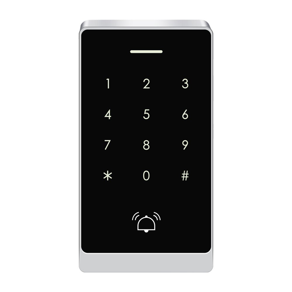 IP66 Waterproof Tuya App control Wifi Touch Keyboard RFID Card Access Control 125Khz/13.56Mhz Access Control Keypad
