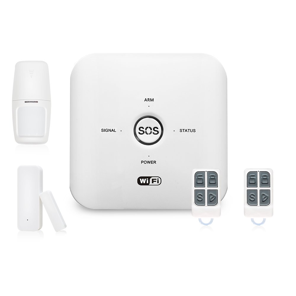Tuya Smart Home Security Alarm System Wifi/GSM with SOS button Can be combined with other accessories work with Google Home