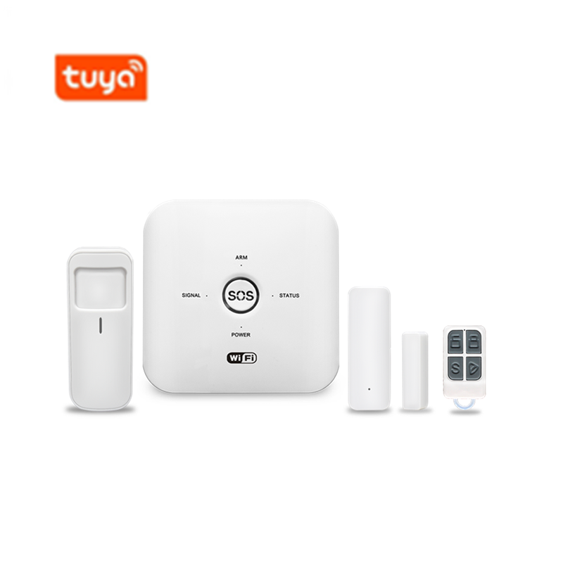 Tuya Smart Home Security Alarm System Wifi/GSM with SOS button Can be combined with other accessories work with Google Home