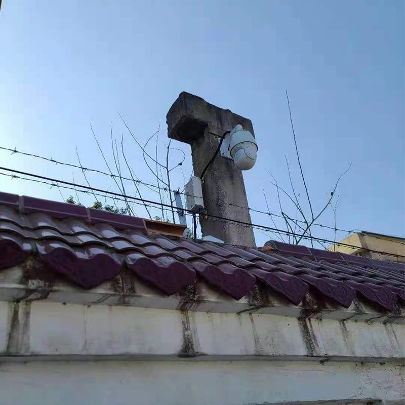 Vibration Fiber Optic Intrusion Alarm System Fiber-optic Fence Perimeter Security System