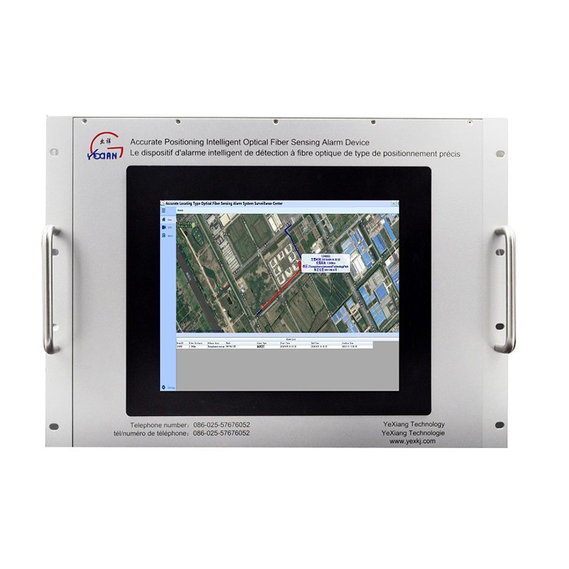 Vibration Fiber Optic Intrusion Alarm System Fiber-optic Fence Perimeter Security System
