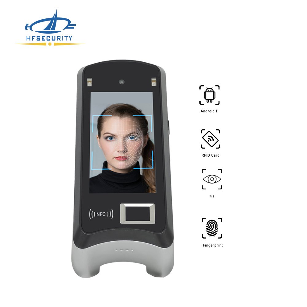 HFSecurity X05 Android Face Fingerprint RFID Card Reader Cloud Server Cameras Remote Gate Access Control System