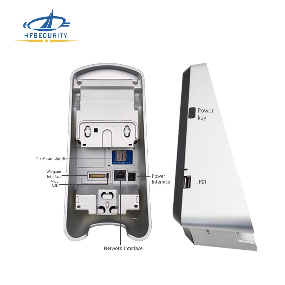 HFSecurity X05 Android Face Fingerprint RFID Card Reader Cloud Server Cameras Remote Gate Access Control System