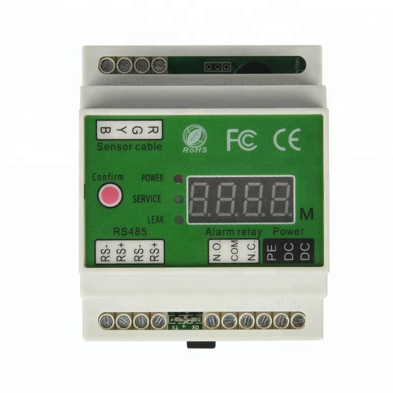 Anying Addressable Water Leak Detector 4 Pins Locating Liquid Leak Alarm Detection Alarming System For Serve Room Warehouse