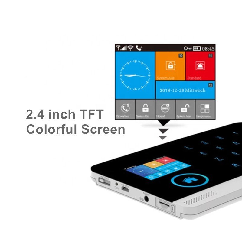 Factory Price Wholesale GSM WiFi Wireless Home Security Fire Burglary Tuya Alarm Systems for Home