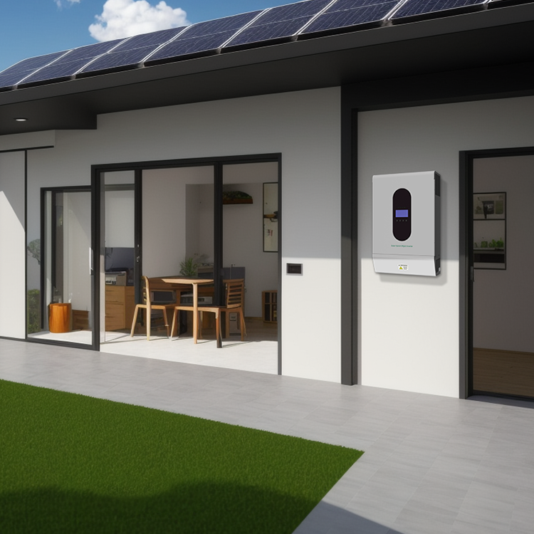 DONNERGY Off Grid Solar Inverter - 5000W Hybrid Pure Sine Wave Power Inverter High Quality Home Energy System 3KW/5KW