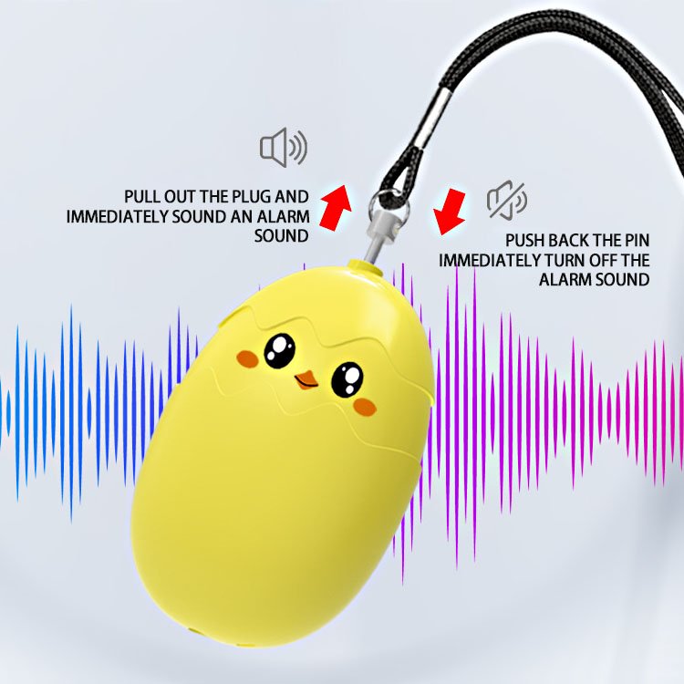 Hidden mini LED Anti spy thief vibration life simple alarm