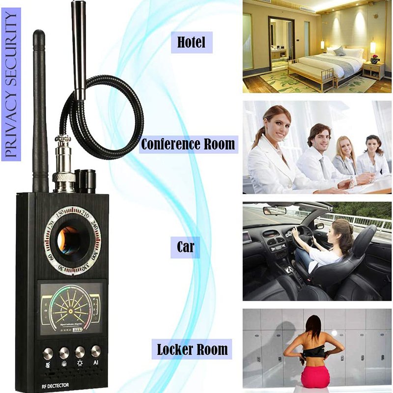 Portable Anti-Eavesdropping Device K68 Bug Detector GSM GPS Tracker Finder Wireless RF Signal Detector