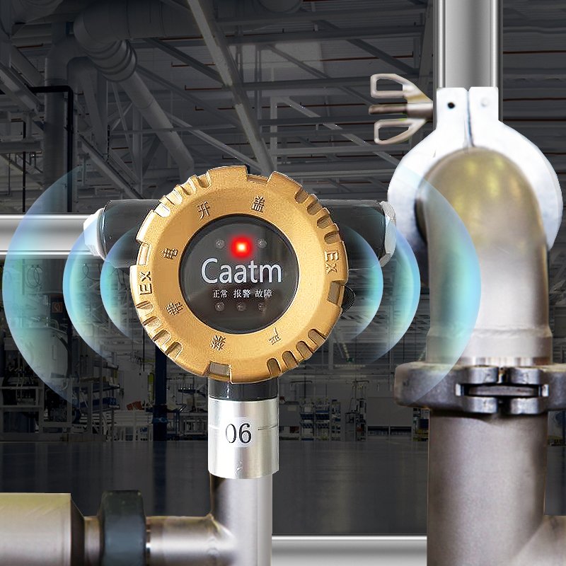 CAATM GTYQ-CA228 Industrial Security Quality Quick Response Accurate Fixed gases Leak Monitor Multiple combustible gas detector