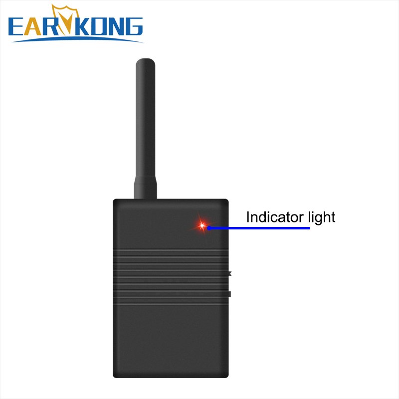 Long Distance Wireless Signal Repeater 433MHz Signal Amplifier For 433MHz Alarm System And Wireless Detector Sensor Alarm