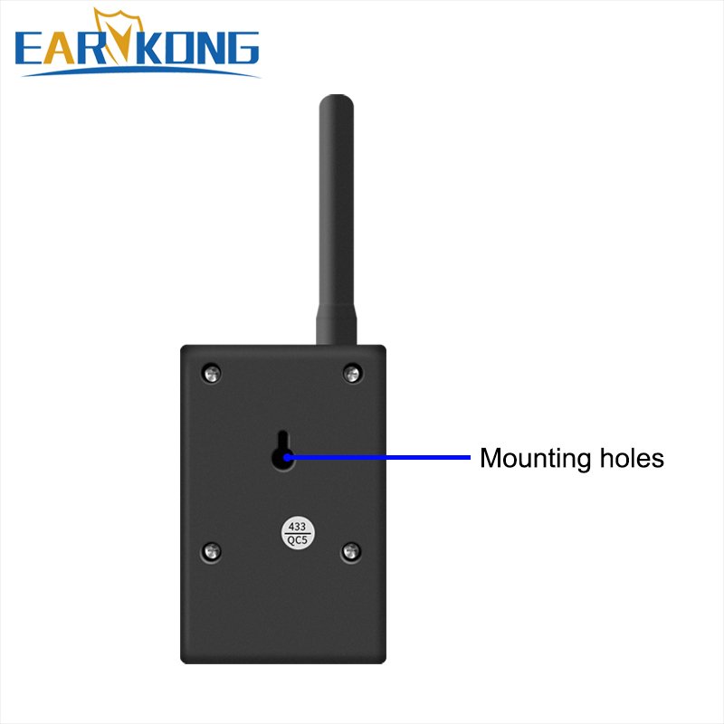 Long Distance Wireless Signal Repeater 433MHz Signal Amplifier For 433MHz Alarm System And Wireless Detector Sensor Alarm