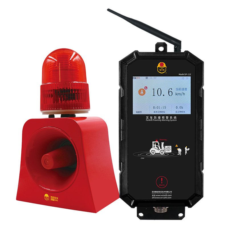 Forklift truck factory vehicles collision avoidance persinal proximity warning forklift pedestrian safety alert system