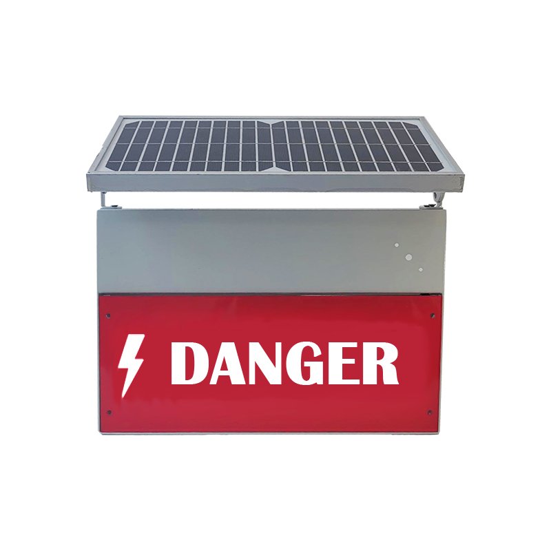 Waterproof Electric Power Line Security Sensor Siren Alarm systems with built-in battery