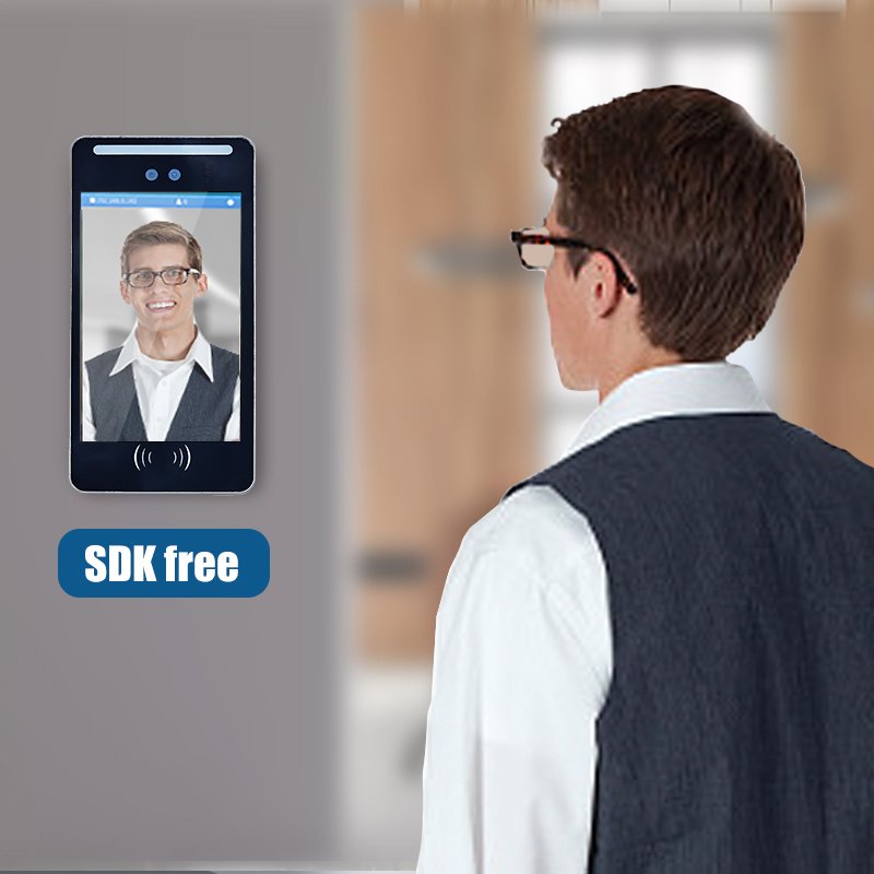 ip65 7-inch binocular face recognition access control system face id access control sdk face recognition device