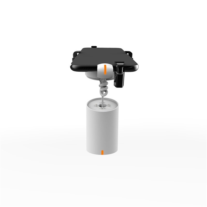 A102 Hot Mobile Phone Security Display Stand With Clamp Iphone Anti Theft Alarm System For cellphone Burglar Alarm In AppleStore