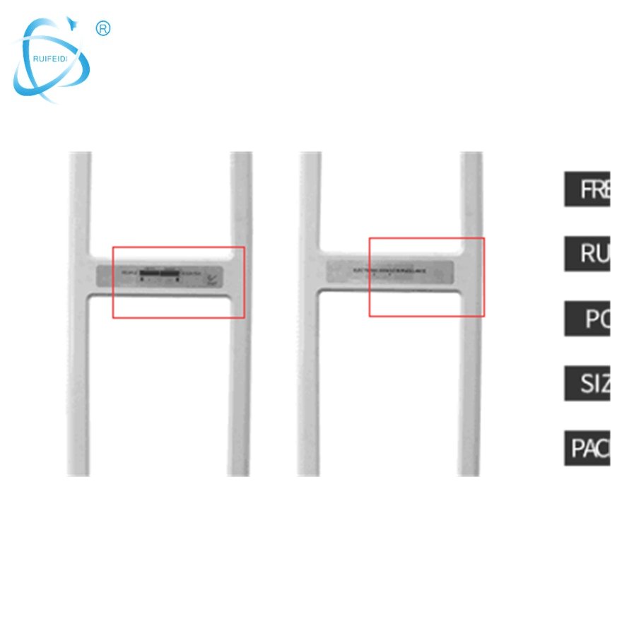 Retail security EAS anti-theft System AM 58Khz People Count Security Alarm Gates EAS System for shops