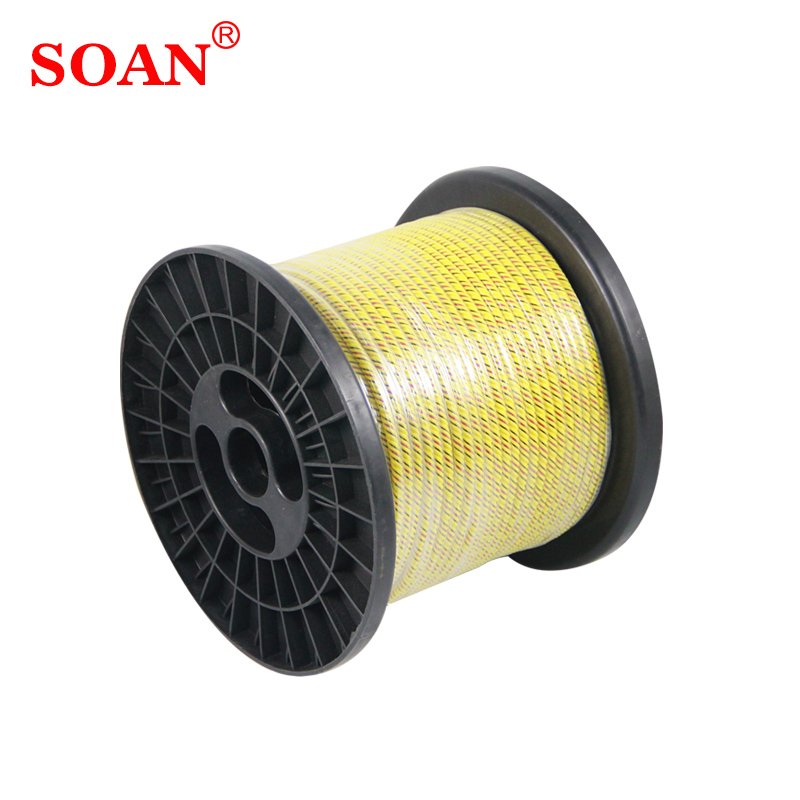 Locating Water Leak Sensor Detection Rope Water Sensing Cable With Customized Connectors addressable water leak detector cable