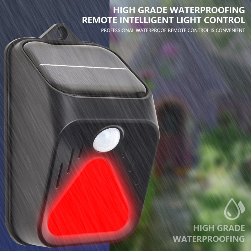 120 Degrees Induction Angle 100Db Suitable Family burglar alarm system Orchard Construction Site Farm Warehouse Solar sensor