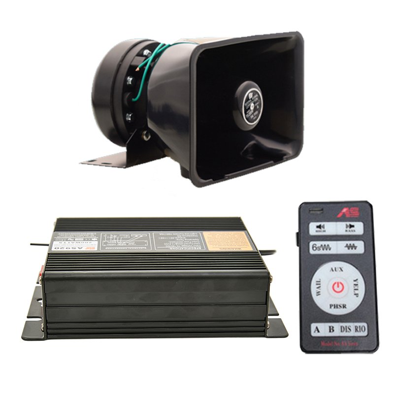high power electronic siren cop car/ambulance vehicles siren AS920F