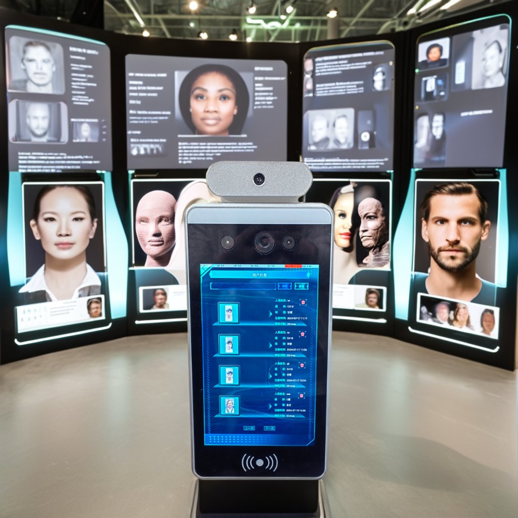 IR-powered indoor face recognition attendance system biometric access control for employee attendance with real-time recording