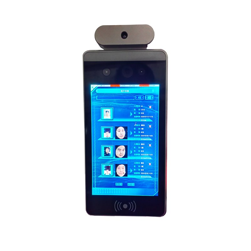 IR-powered indoor face recognition attendance system biometric access control for employee attendance with real-time recording