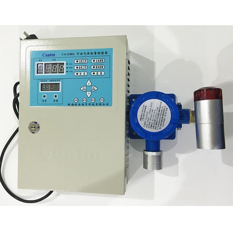 CAATM CA-2100A 4 channels Quality Quick response Industrial Remote Control Bus Transmission Wall-mounted gas alarm controller