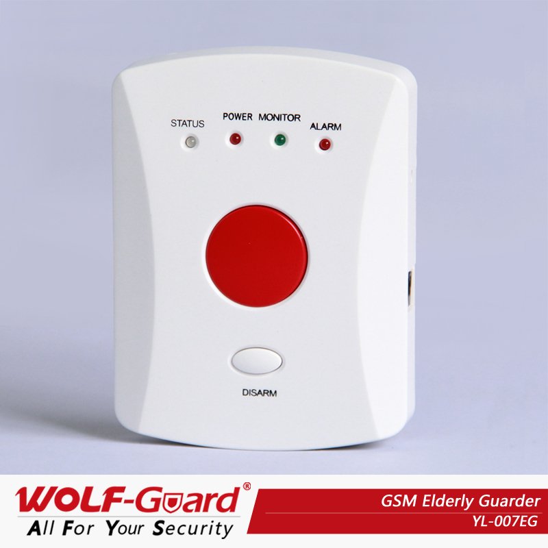 waterproof panic button wristband system emergency help sos phone calling sos Help elderly alarm system
