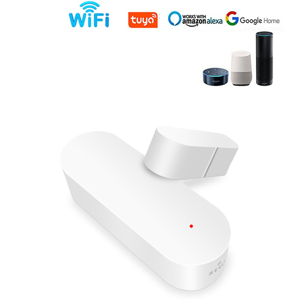 Factory directly supply Newest Smart Window Sensor Tuya Wireless Wifi Security Door Sensor