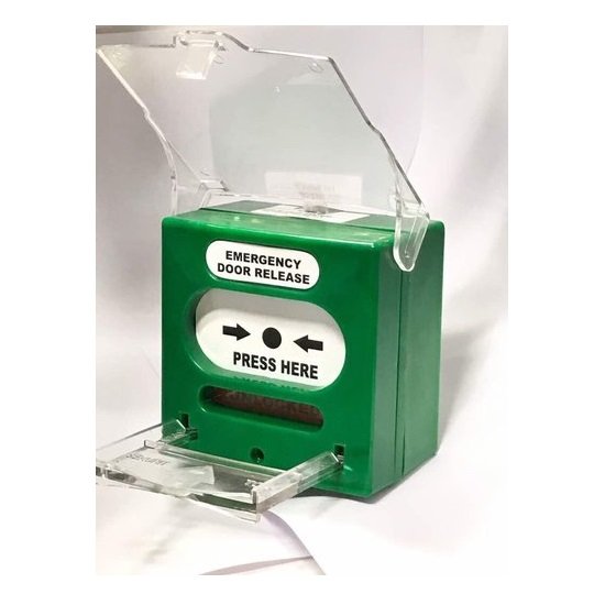 Fully Resettable Four Way Poles Manual Call Points EDR Manual Point Breaker Cover Home Alarm System Break Glass Feature House