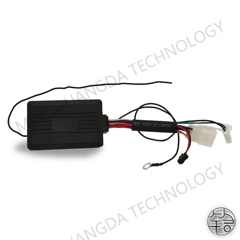 outdoor security alarm system for motorcycle with remote start function