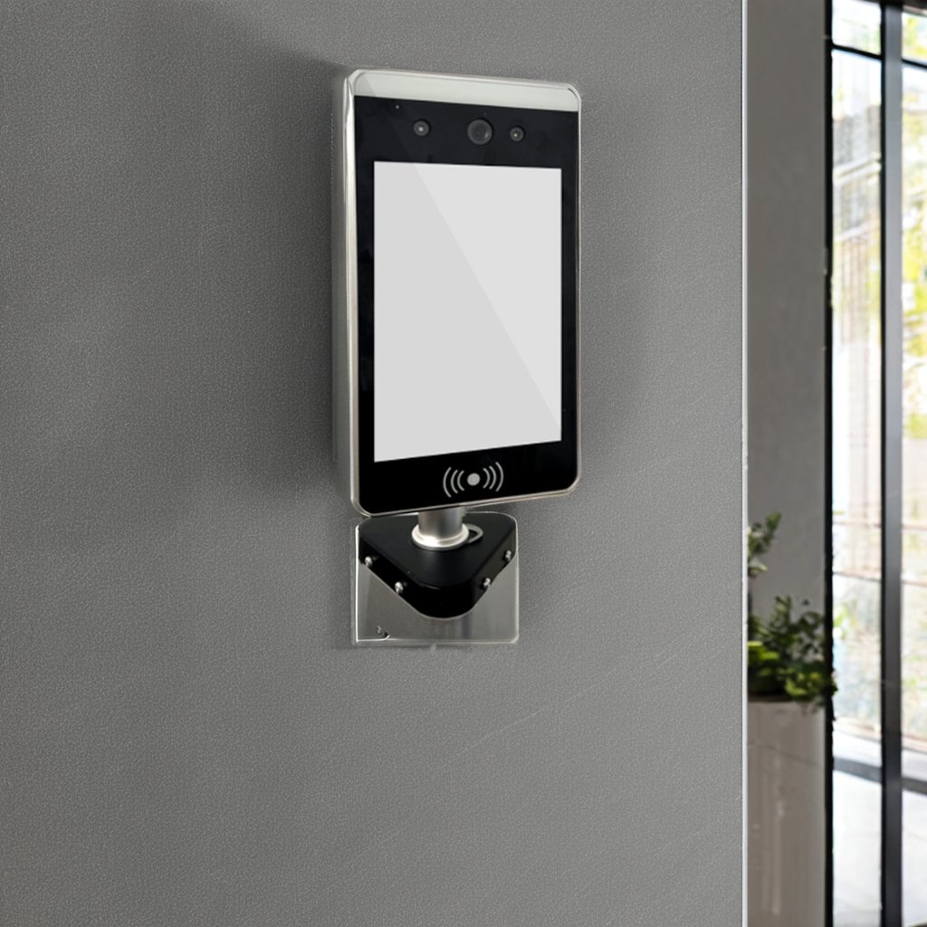 8-Inch Biometric Terminal Night Vision Anti-Spoofing Technology Face Recognition Access Control Bank Financial Cloud Software