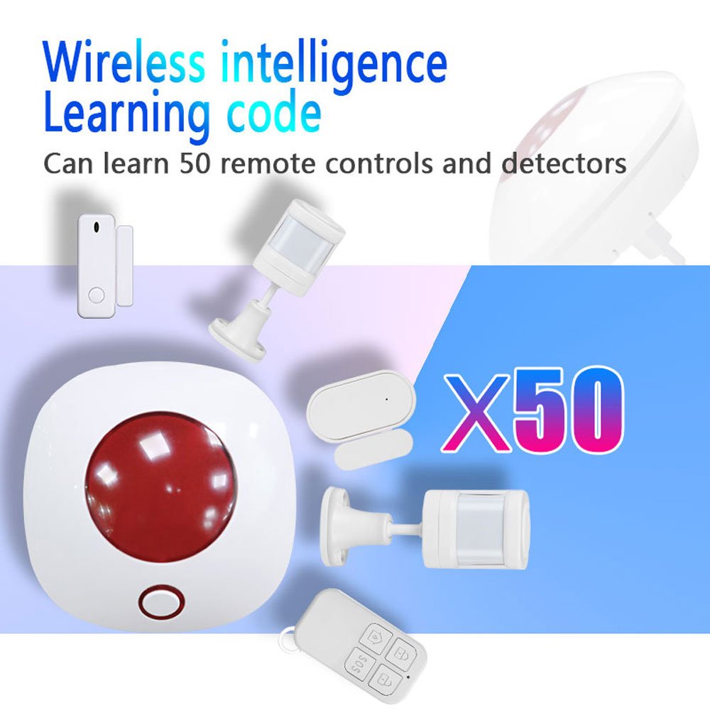 Hot Seller Home Security System Smart Life APP Control EU/US Plug option 110dB Tuya Smart WiFi Alarm Siren PST-SN11