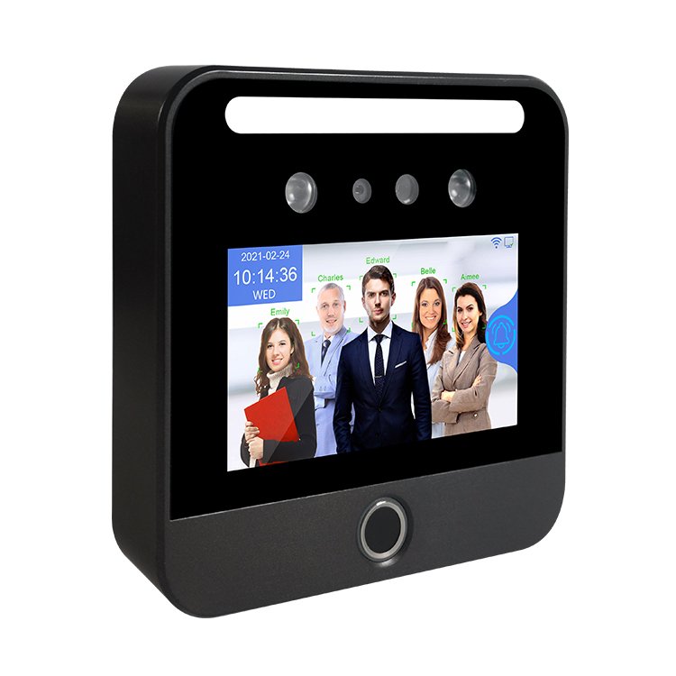 Fingerprint Time Recording 4G Module Time Attendance SIM Card Face AI Recognition Access Control System