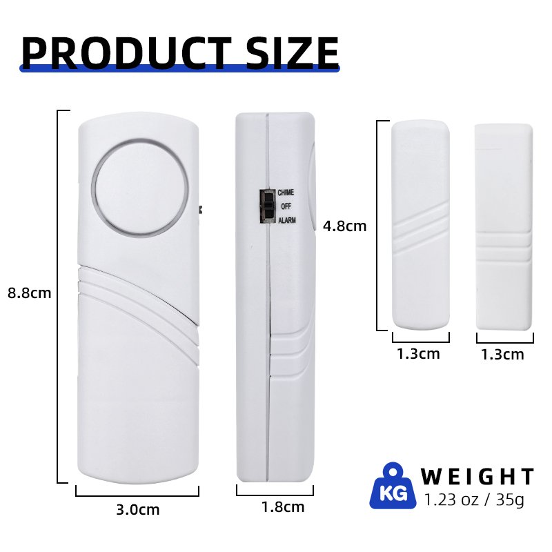 Easy to Install Hot Sale Window/Door Alarm Magnetic Personal Alarm Indoor Smart Home Alarm System