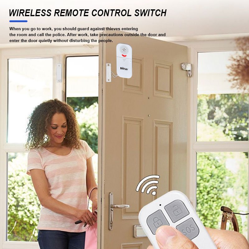 Wireless Magnetic Sensor Alarm for Seamless Window and Door Security