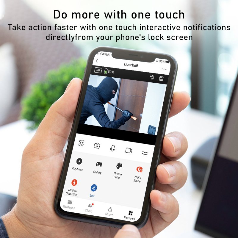 24 hours day and night safety monitor smart home alarm security 4G GSM alarm system via smartphone app on Android and IOS