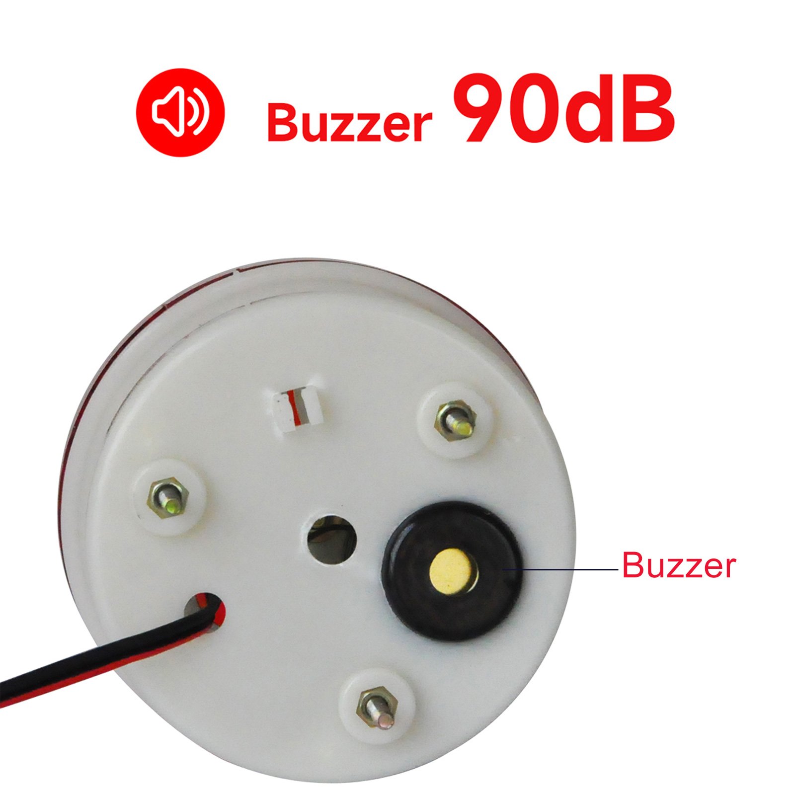 YASONG IP44 LED Strobe Beacon Warning Light 90dB Car Truck Forklit Audible Visual Alarm System Flashing LTE-5101 Warning Light