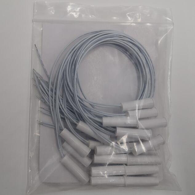 5C-35 Flush Mounted Door Contact ABS White/Brown Alarm System Component