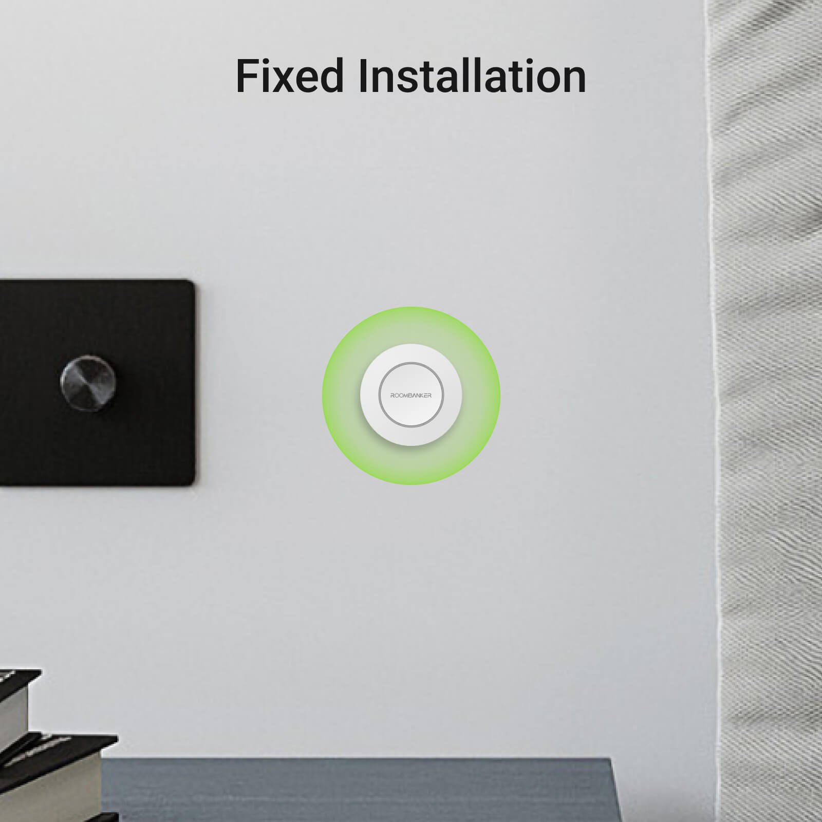 Roombanker Panic Button Alarm real-time wireless security system with an impressive 3 year battery life