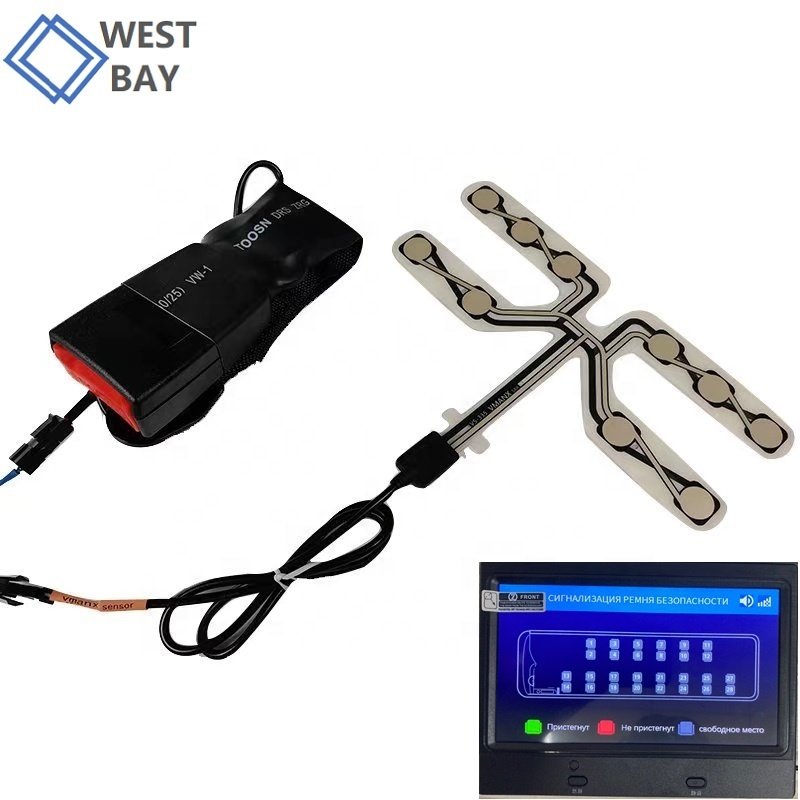 Westbay 4G Wireless Car Truck City Bus Chair Seat Occupancy Pressure Sensor Seatbelt Reminder Sensor Seat Alarm Alert Sensor