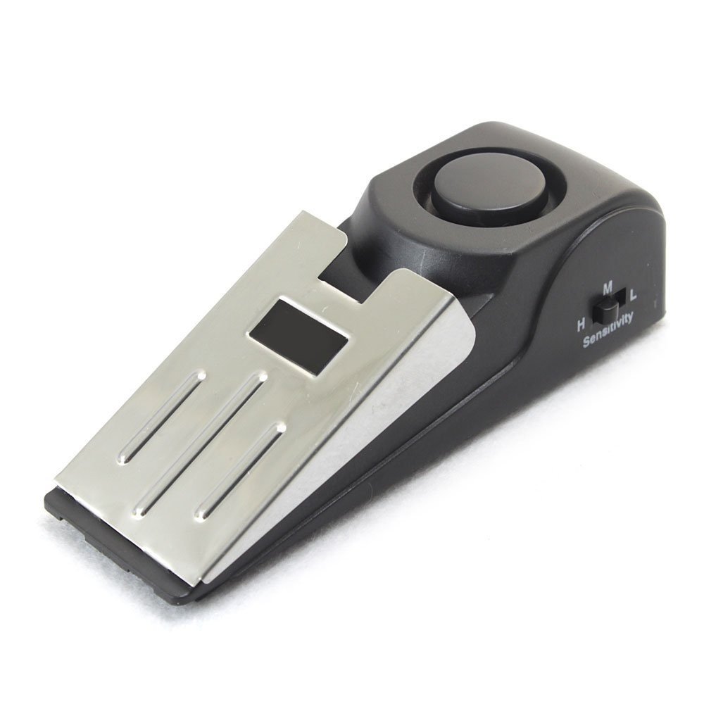 Portable Anti-theft 120DB Alarm Door Stopper Wireless Alarm Burglar Alarm Door Stopper