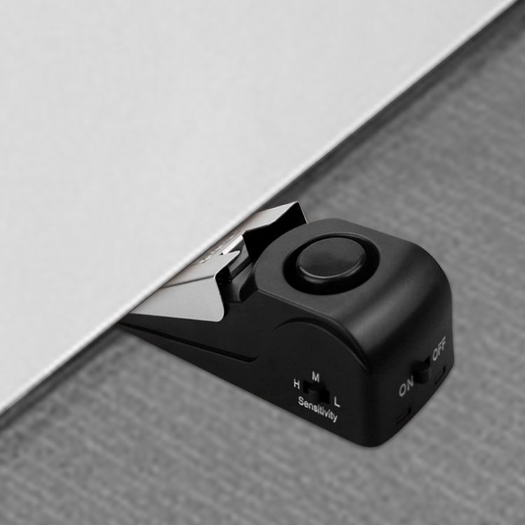 Portable Anti-theft 120DB Alarm Door Stopper Wireless Alarm Burglar Alarm Door Stopper