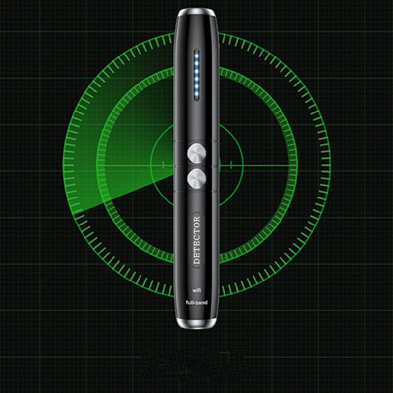 T8 upgrades Anti Spy Portable Pen Design Signal Detector Wireless RF Radio Scanner Camera Detector GPS GSM Finder